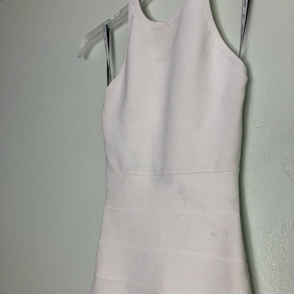 Herve Leger Dress Bandage Halter Gown - Picture 7 of 16